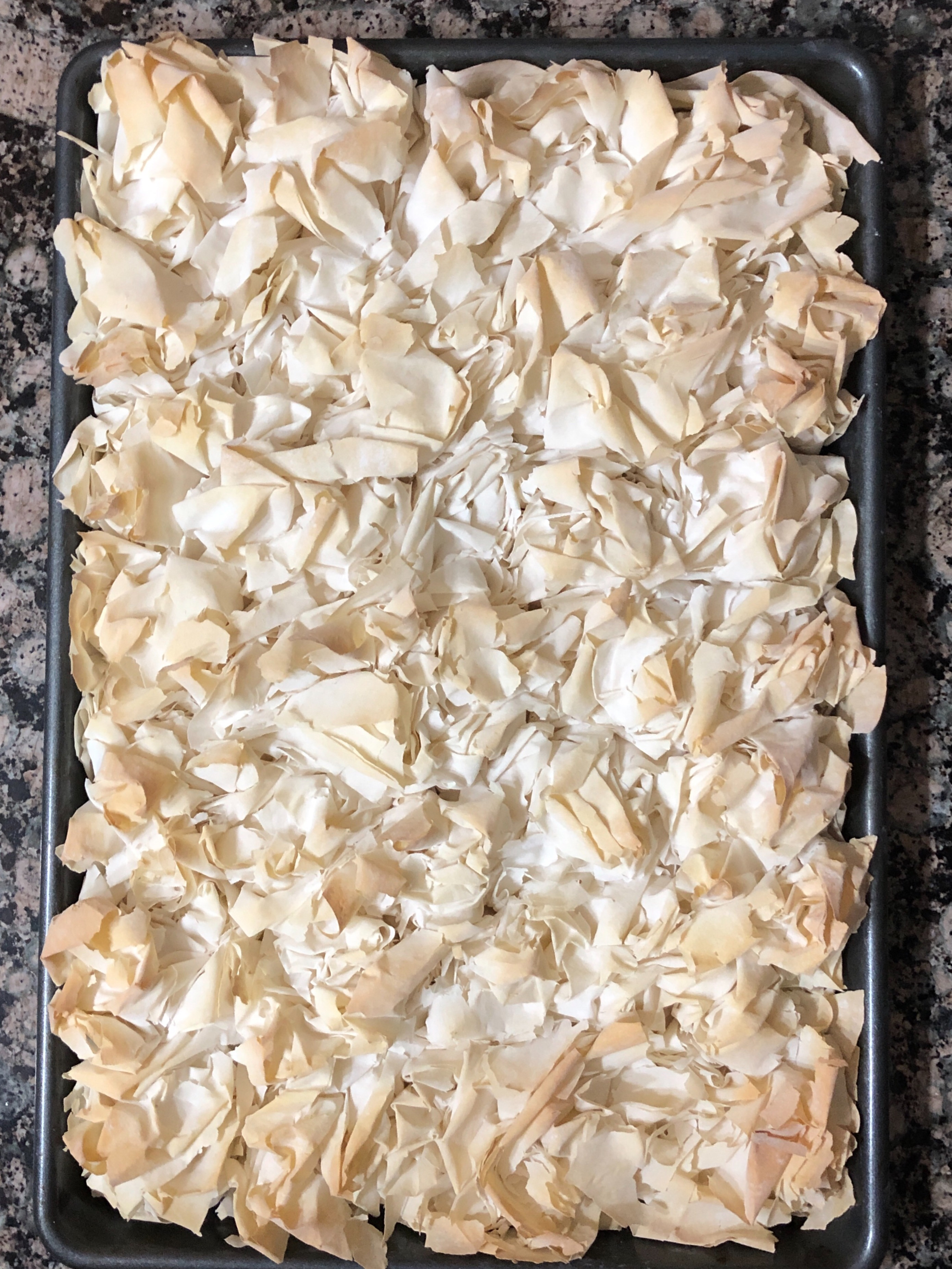 Phyllo Sheets Baked