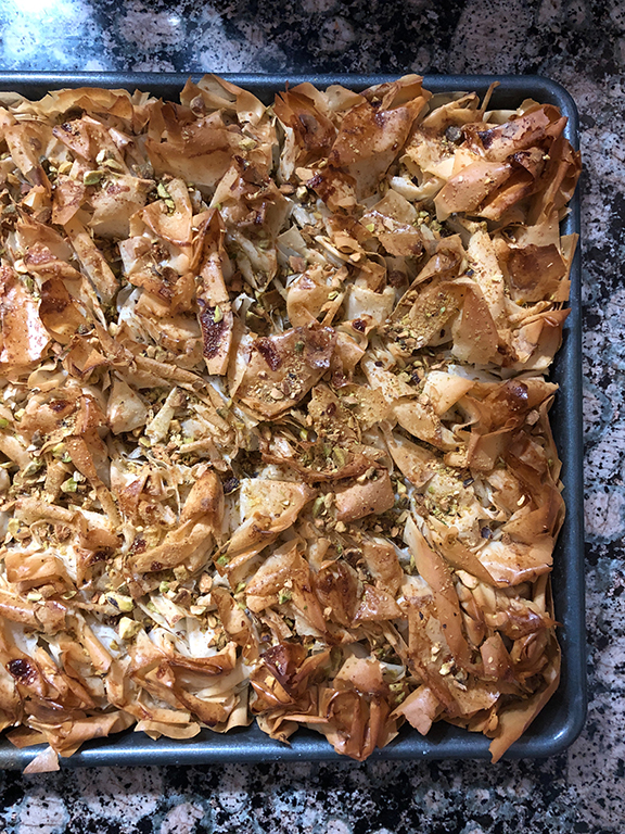 Cardamom Phyllo Pastry