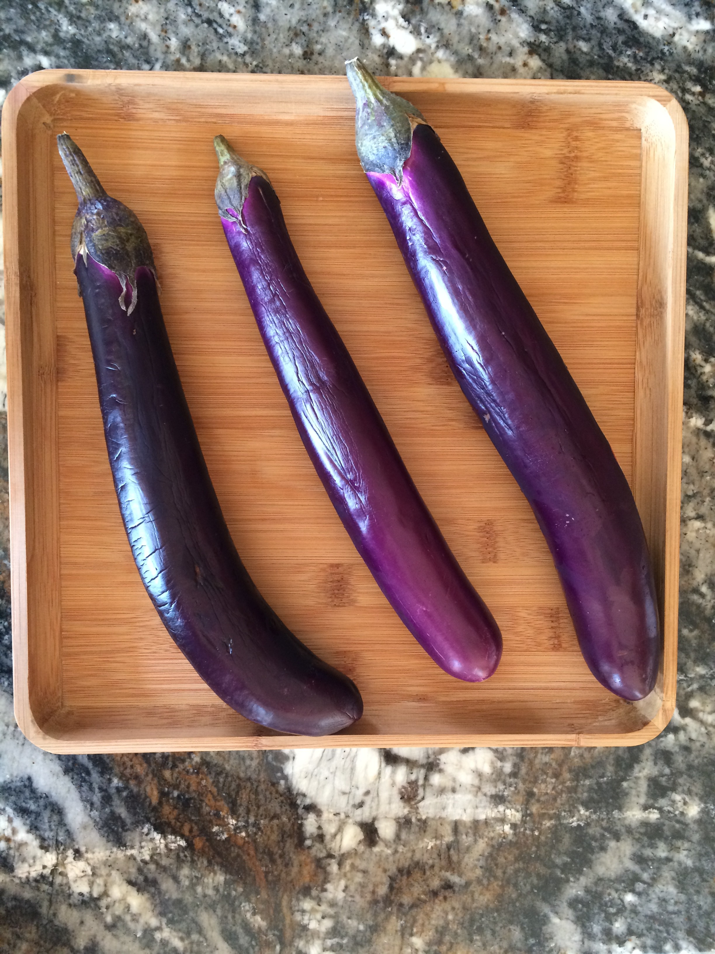 Chinese eggplants