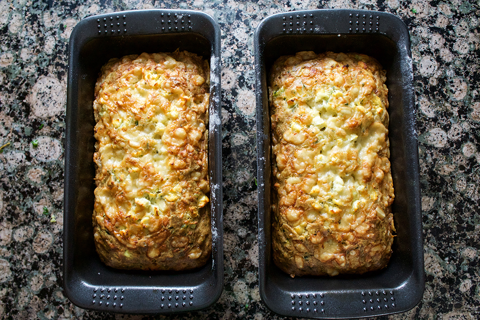 Zucchini Bread Out of the Oven - I Dream of Sesame