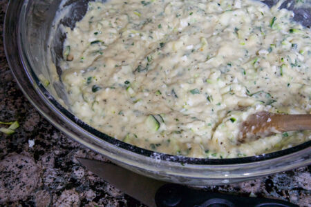 Zucchini Bread Batter